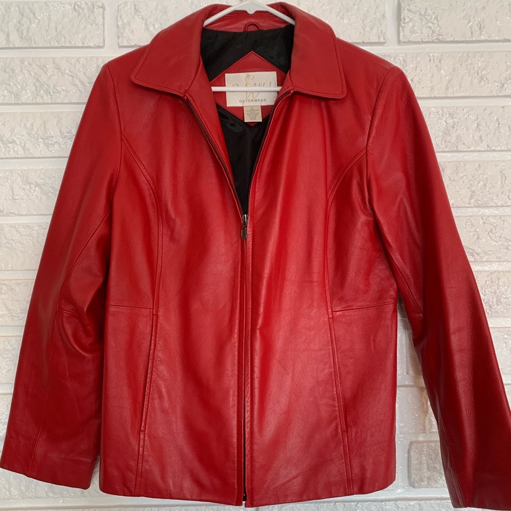 Red Leather Jacket